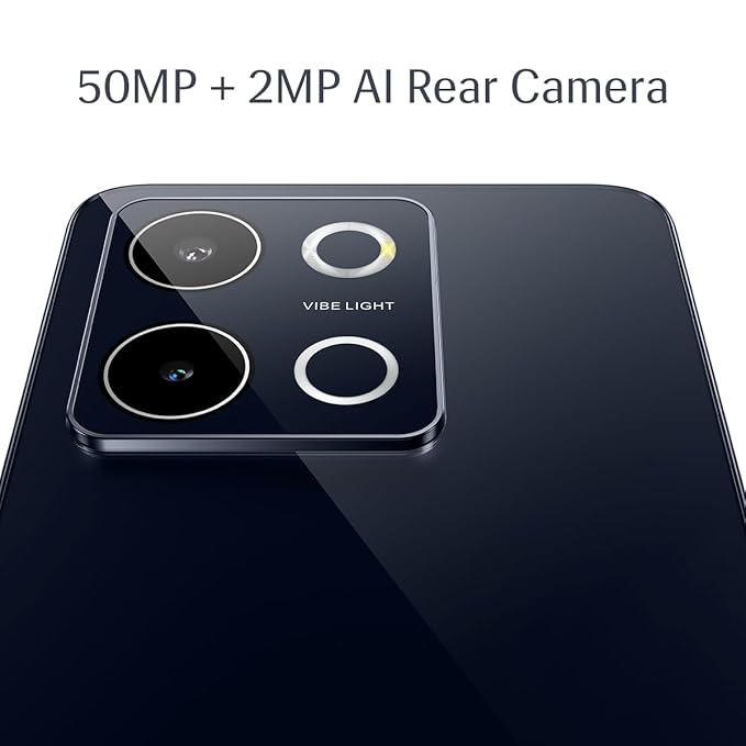Lava Blaze 3 5G (Glass Blue, 6GB+128GB) | Segment's Fastest 5G Smartphone | Dimensity 6300 Processor | 90Hz Display | 50MP+2MP AI Camera with Vibe Light | 5000 mAh | Special Discount on All Banks