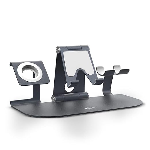 Adjustable Height & View Angle,Phone Stand Holder for Smartphones,Tablets,Kindles & for iPad.