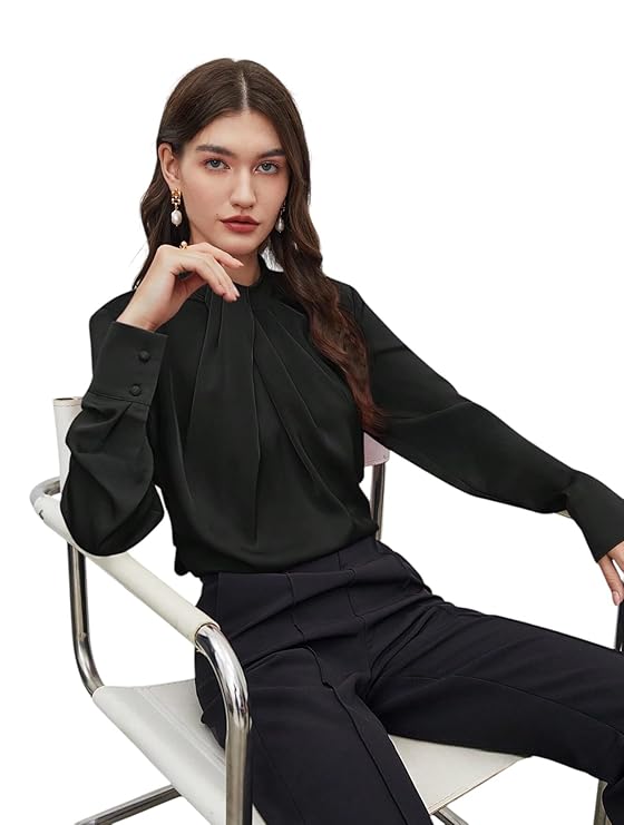 Western Top for Women ||Womans Top || Regular Fit Tops || Tops Women Stylish Latest || Office Wear Tops Women (T-L-01-04)