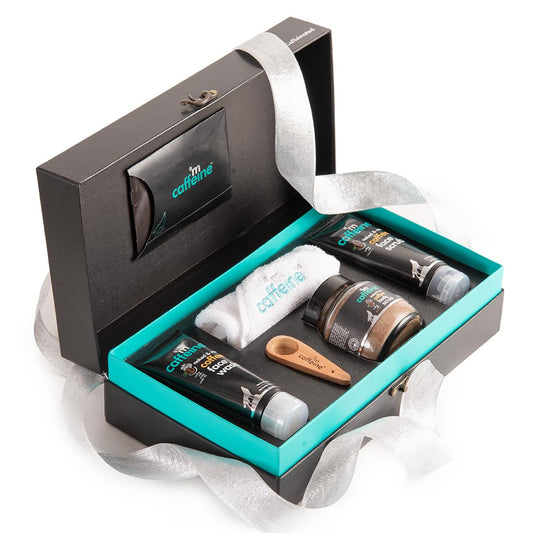 mcaffeine Moment Gift Set For Men And Women With Natural Skin Care Products|Wedding Gifts For Couples|Best Gift To Pamper Your Loved Ones|Perfect Valentine Present For Him/Her|Birthday Anniversary