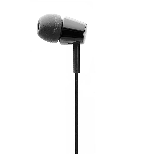 Sony MDR-EX155AP in Ear Wired Headphones with Mic, Hands-Free Call, Tangle Free Cable-Black
