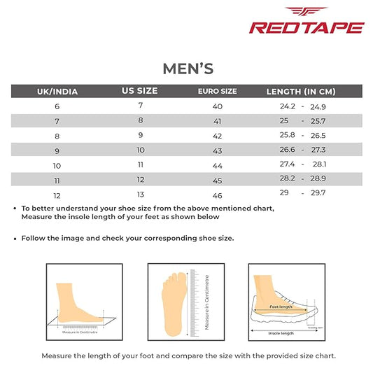 Red Tape Casual Sneaker Shoes for Men | Stylish and Comfortable