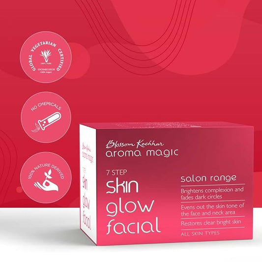 Aroma Magic Skin Glow Facial Kit, (Salon Range) 7 Step