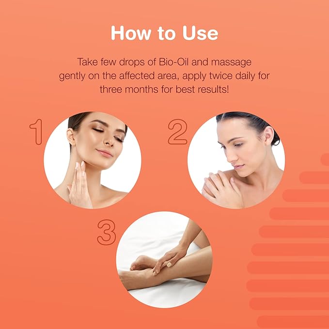 Bio-Oil Original Skincare Oil suitable for Stretch Marks | Scar Removal | Uneven Skin Tone | Vitamin E | All Skin Types | 60ml