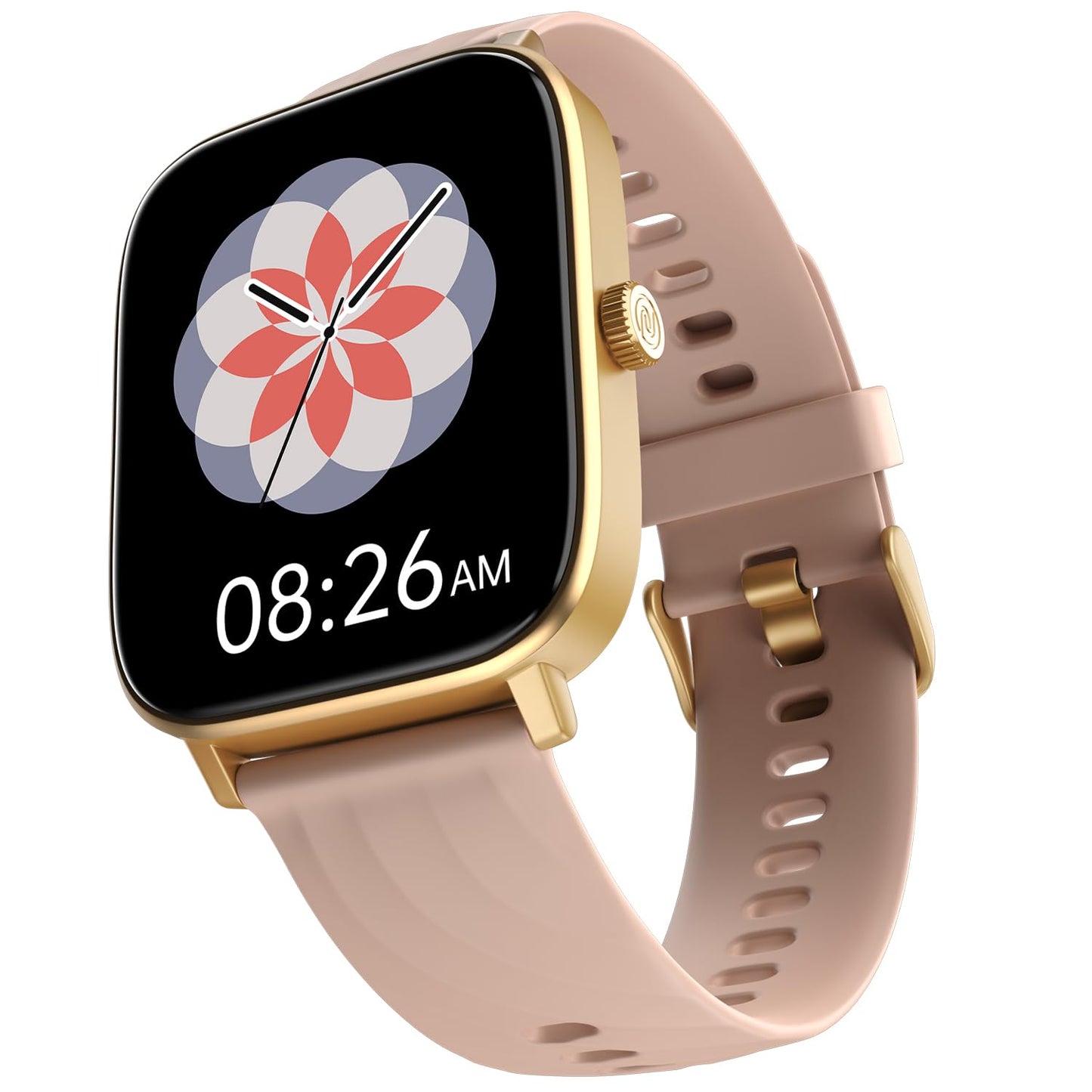 Noise New Macro Smart Watch with 2.0” HD Display,Metallic Finish BT Calling, Functional Crown, 7 Days Battery Life, Sleep Tracking, 200+ Watch Faces (Elite Black)