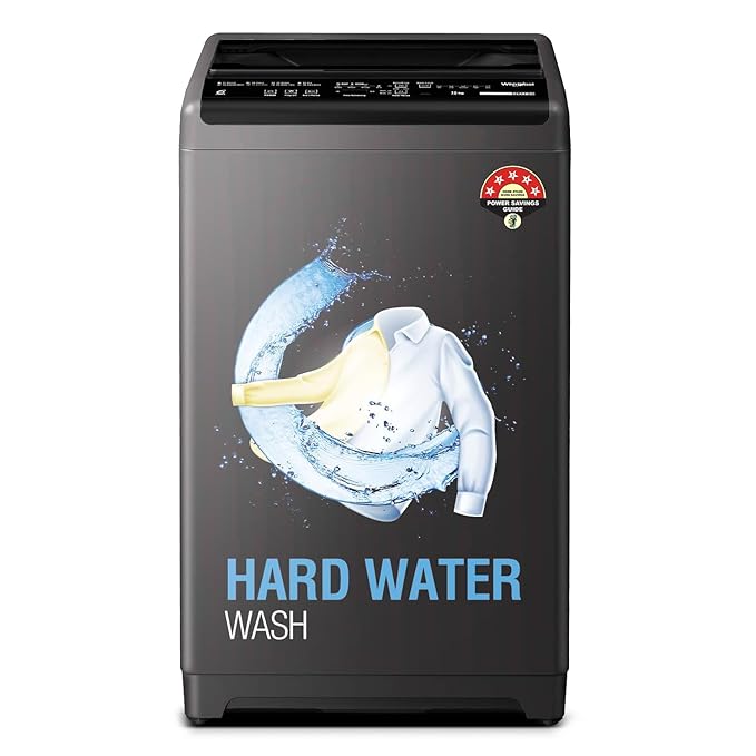LG 8 Kg 5 Star Smart Inverter Technology Fully Automatic Top Load Washing Machine (2025 Model, T80VBMB4Z, Turbodrum, Auto Prewash, Stainless Steel drum, LED Display, Smart Diagnosis, Middle Black)