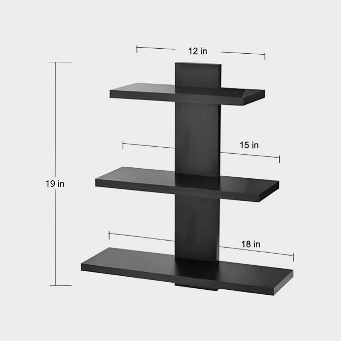 Dime Store Wall Decor Wall Shelves for Home Decor Items, Living Room and Bedroom | Wall Mount Wooden Wall Shelf
