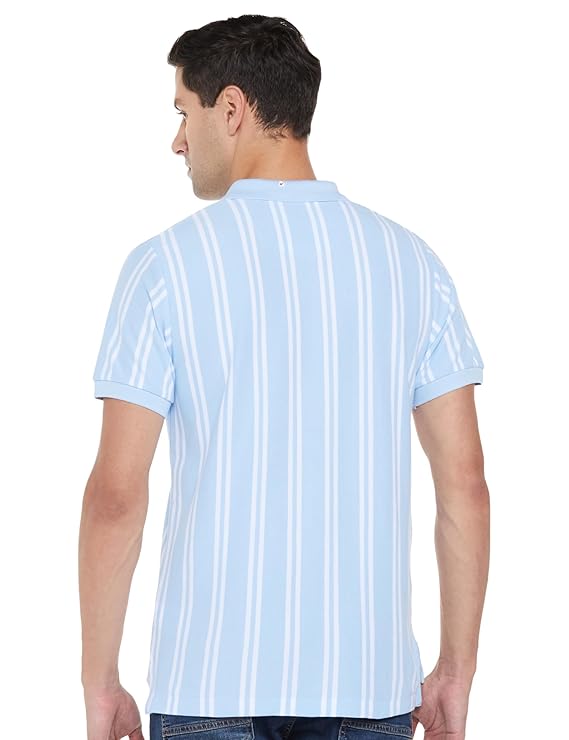 U.S. POLO ASSN. Men's Striped Regular Fit Polo Shirt