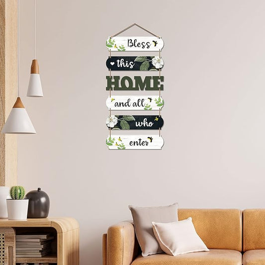 Artvibes Home Decorative Wall Art MDF Wooden Wall Hanger for Living room | Bedroom | Gifts | Wall Hangings for Decoration | Modern Decor Items | Artworks Canvas Painting (WH_6603N), Set of 6