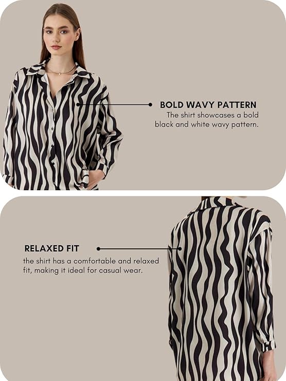 Shirt Tops for Women | Oversized Shirt for Women