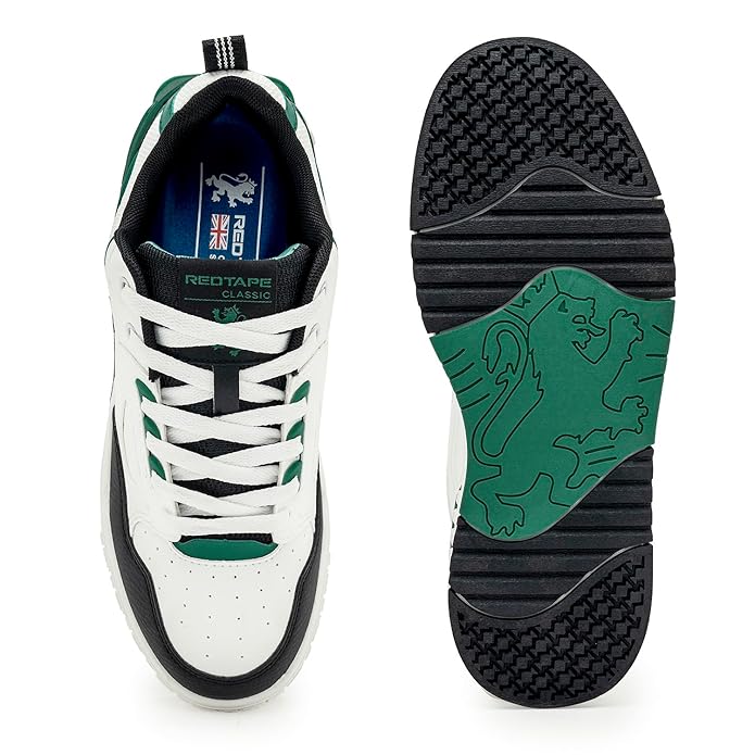 Red Tape Casual Sneaker Shoes for Men | Elegantly Rounded Front, Soothing Insole & Impact-Resistant Comfort