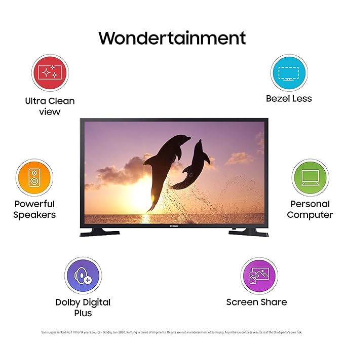 Samsung 80 cm (32 inches) HD Ready Smart LED TV UA32T4380AKXXL (Glossy Black)