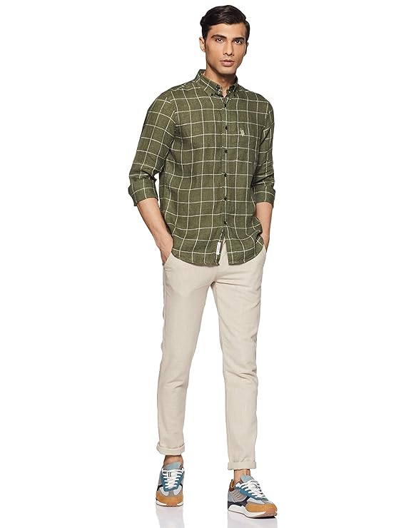 U.S. POLO ASSN. Men's Regular fit Casual Shirt