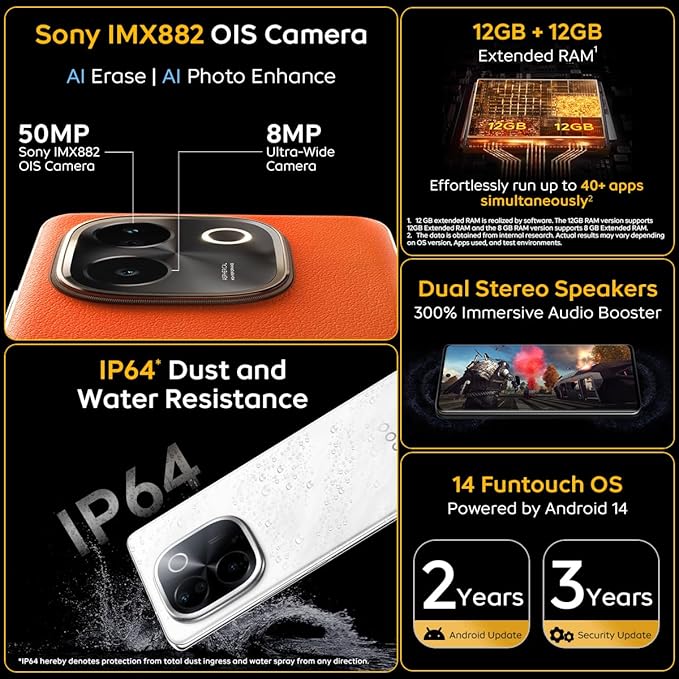 iQOO Z9s Pro 5G (Luxe Marble, 8Gb Ram, 128Gb Storage) | Snapdragon 7 Gen 3 Processor |120 Hz Curved Amoled Display with 4500 Nits Local Peak Brightness | 5500 Mah Battery | Ai Erase, White
