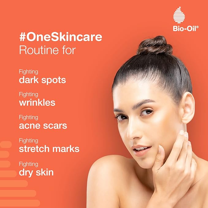 Bio-Oil Original Skincare Oil suitable for Stretch Marks | Scar Removal | Uneven Skin Tone | Vitamin E | All Skin Types | 60ml