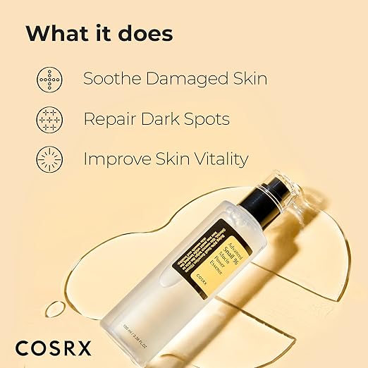 COSRX Snail Mucin 96% Power Repairing Essence 3.38 fl.oz 100ml, Hydrating Serum for Face with Snail Secretion Filtrate for Dull Skin & Fine Lines, Korean Skincare