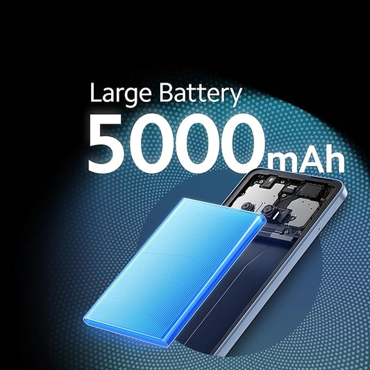Redmi A3 (Midnight Black, 6GB RAM, 128GB Storage) | Premium Halo Design | 90Hz Display | Powerful 4G G36 Processor