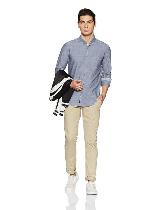 U.S. Polo Assn. Denim Mens Slim Fit Printed Shirt