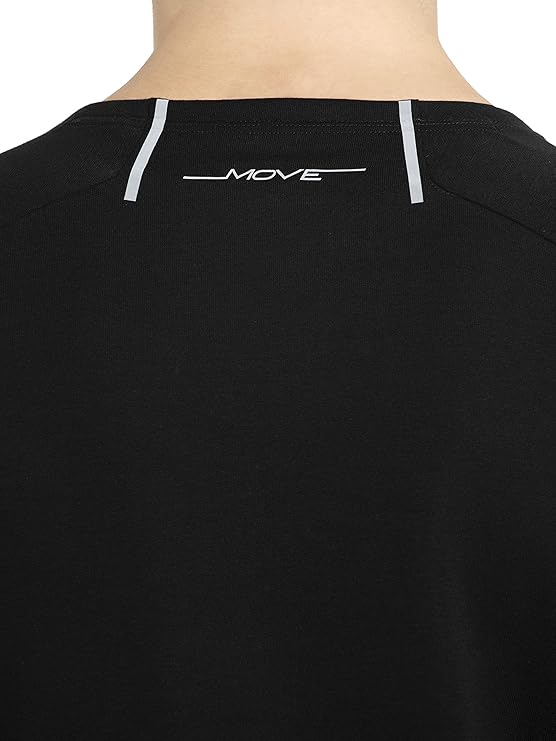 Jockey MV02 Men's Super Combed Cotton Blend Graphic Printed Round Neck Half Sleeve Slim Fit T-Shirt with Stay Fresh Treatment