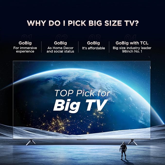 TCL 139 cm (55 inches) 4K Ultra HD Smart QLED Google TV 55P71B Pro (Black)