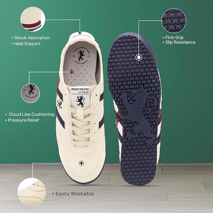 Red Tape Casual Sneaker Shoes for Men | Stylish and Comfortable