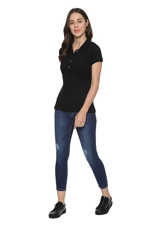 Allen Solly Women's Regular fit T-Shirt